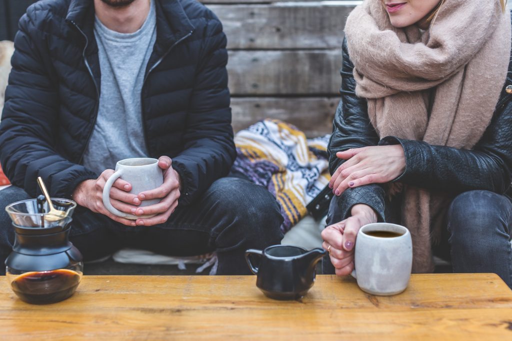 Budgeting for a Fixed Income | man and Woman having a beverage